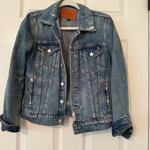 Lucky Brand Classic Blue Denim Jacket fall western rodeo cowgirl